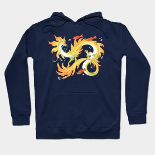 Koi Dragon Gilded Hoodie